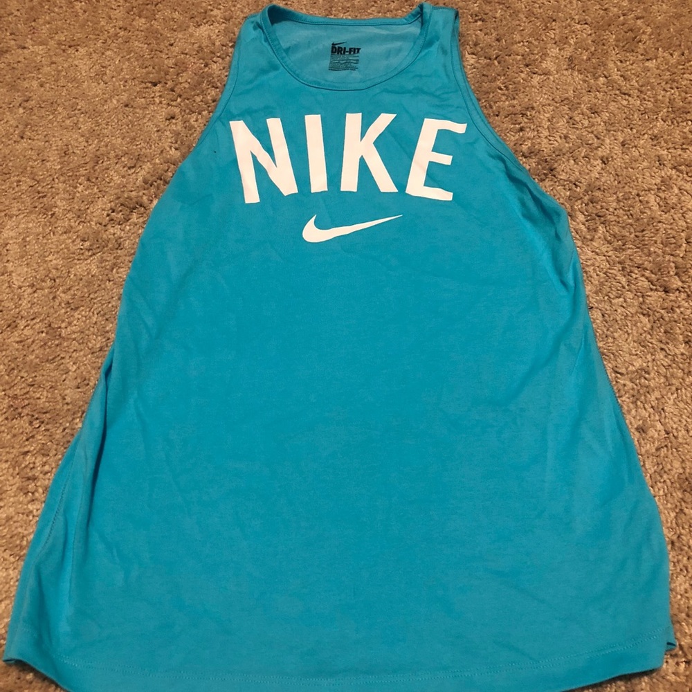 Nike shirt small ice blue